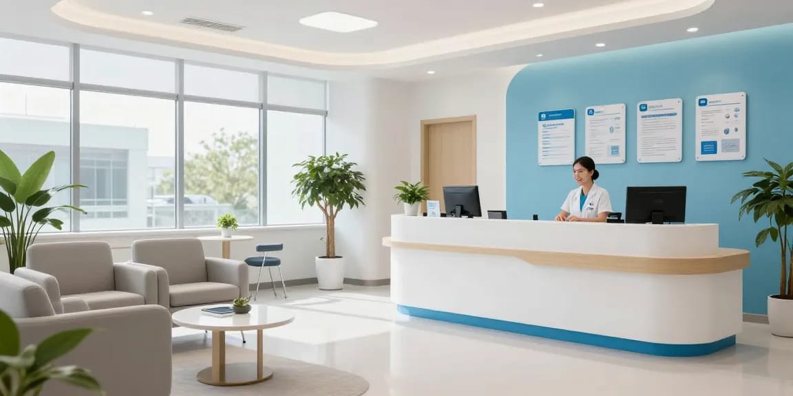 Akra Labs Shop: Kompetente medizinische Dienstleistungen in einem modernen Gesundheitszentrum.