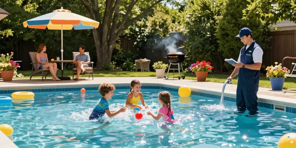 Dolphin Pool Services ensures clear and safe waters in family-friendly pools, providing reliable maintenance throughout Virginia.
