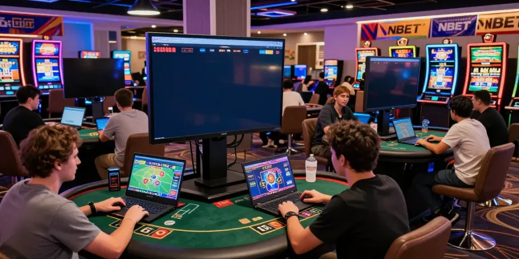 Engaging players at https://nbet.group/ in a vibrant online gaming casino