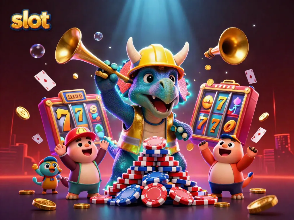 Celebrate every spin with slot excitement as colorful reels light up in a heroic scene.