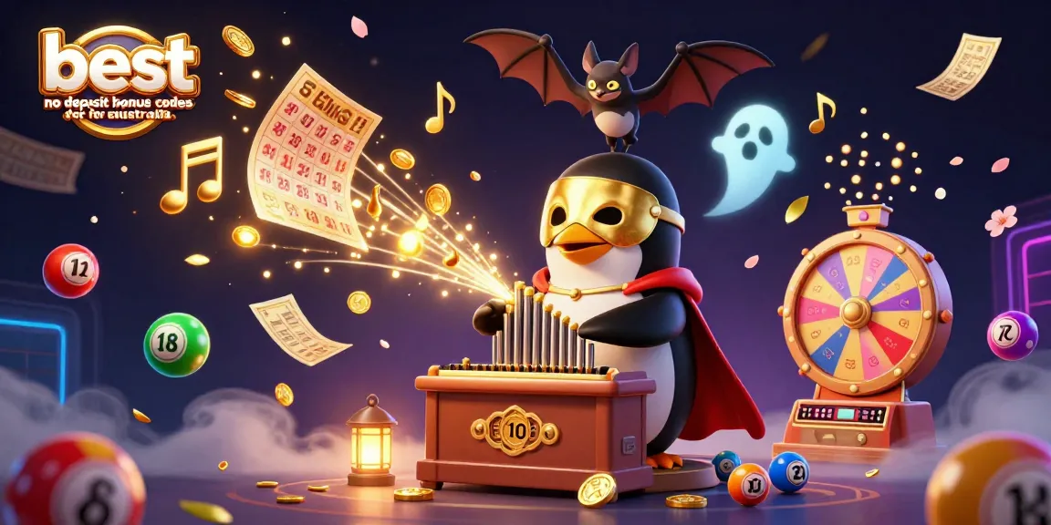 Experience the best no deposit bonus codes for australia with fun casino elements and vibrant 3D characters.