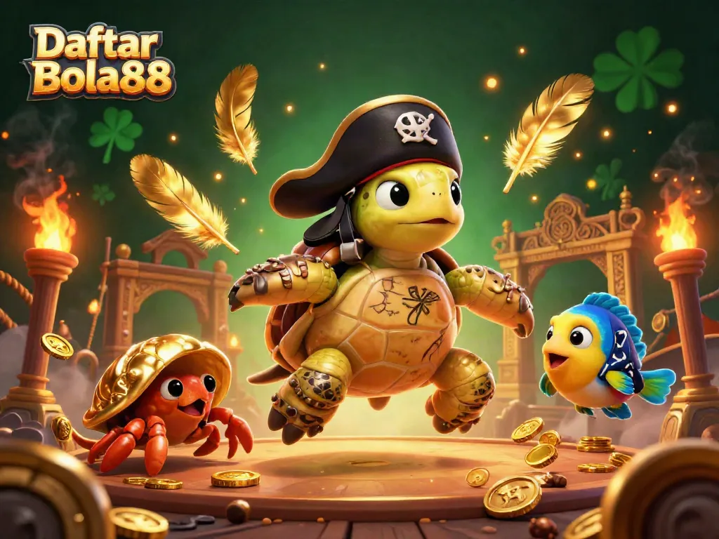 Experience thrilling wins with Daftar Bola88, showcasing a vibrant casino-themed scene with adventurous characters.
